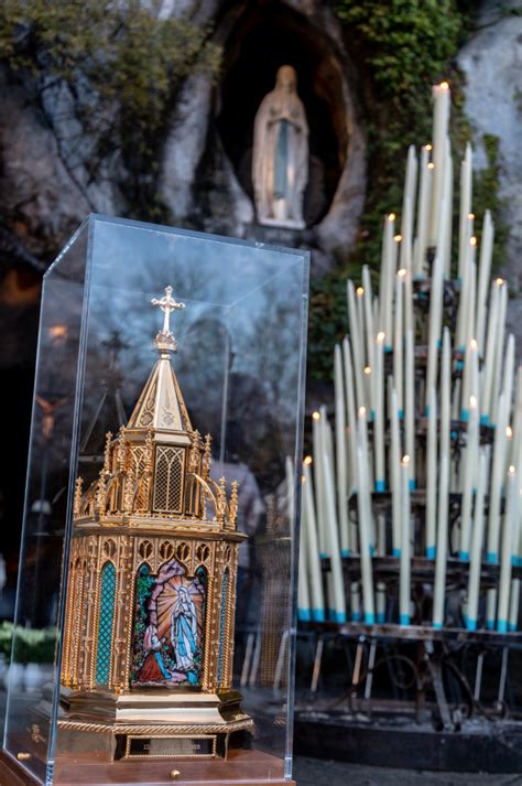 national shrine of our lady of lourdes mass schedule|St. Bernadette's relics to begin first tour to U.S. in Florida in April .